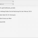 Rechnung E Mail Vorlage Einzigartig Personalisierte Deutsche Anrede In Email Vorlagen Und