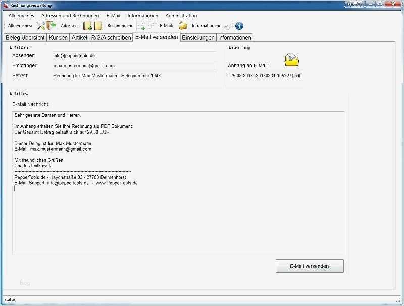 Rechnung E Mail Vorlage Hübsch Rechnung Schreiben Private Muster 6 Privat Rechnung