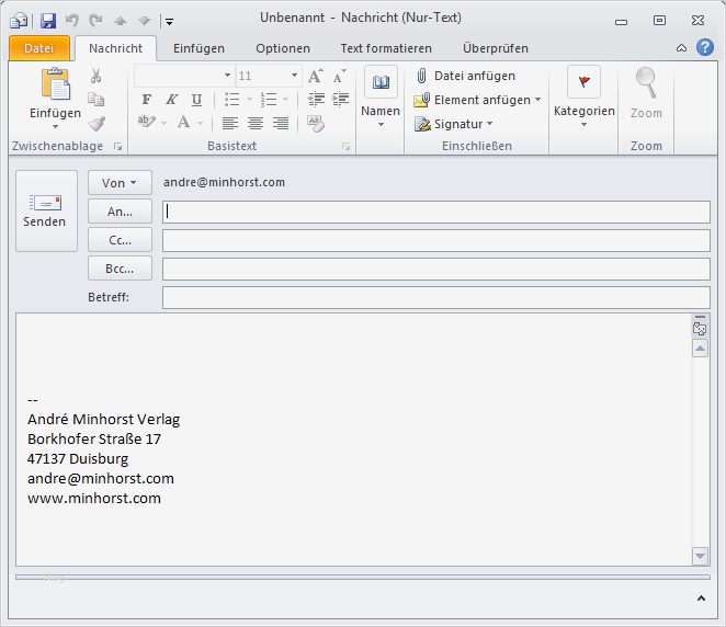Rechnung Per Email Versenden Vorlage Angenehm E Mails Mit Outlook Versenden Startseite