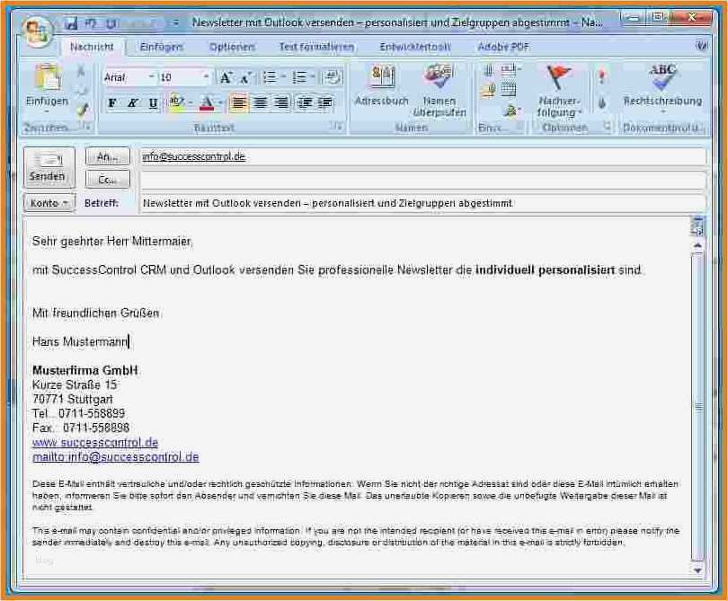 Rechnung Per Email Vorlage Best Of 7 Bewerbung Per E Mail