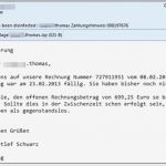 Rechnung Per Email Vorlage Elegant Trojaner Warnung Bei E Mails Mit Einer Rechnung Im