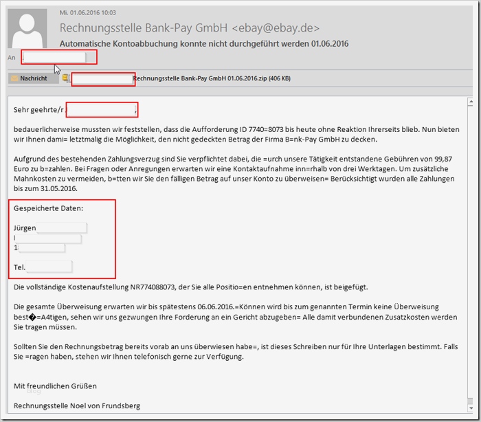 Rechnung Per Email Vorlage Luxus Fieser Trick Internetbetrüger Arbeiten Mit Der Angst Des