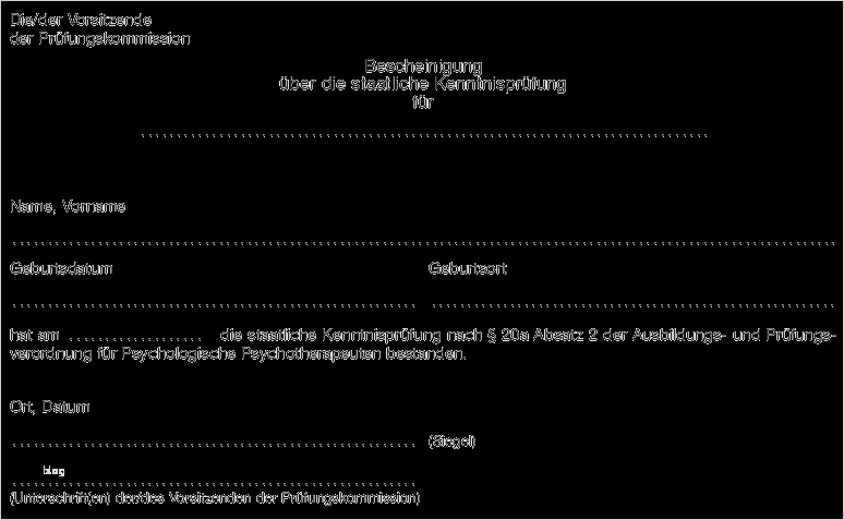 Rechnung Psychotherapie Vorlage Erstaunlich Artikel 3 Heilbav Änderung Der Ausbildungs Und