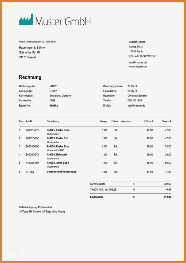 Rechnung Verein Vorlage Erstaunlich 13 Englische Rechnung Muster