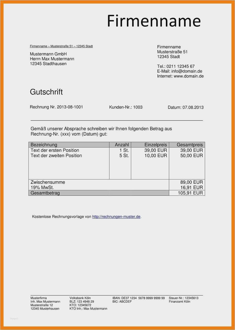 Rechnungen Vorlage Kostenlos Beste Rechnung Schreiben Vorlage Kostenlos Word Erstaunlich 14