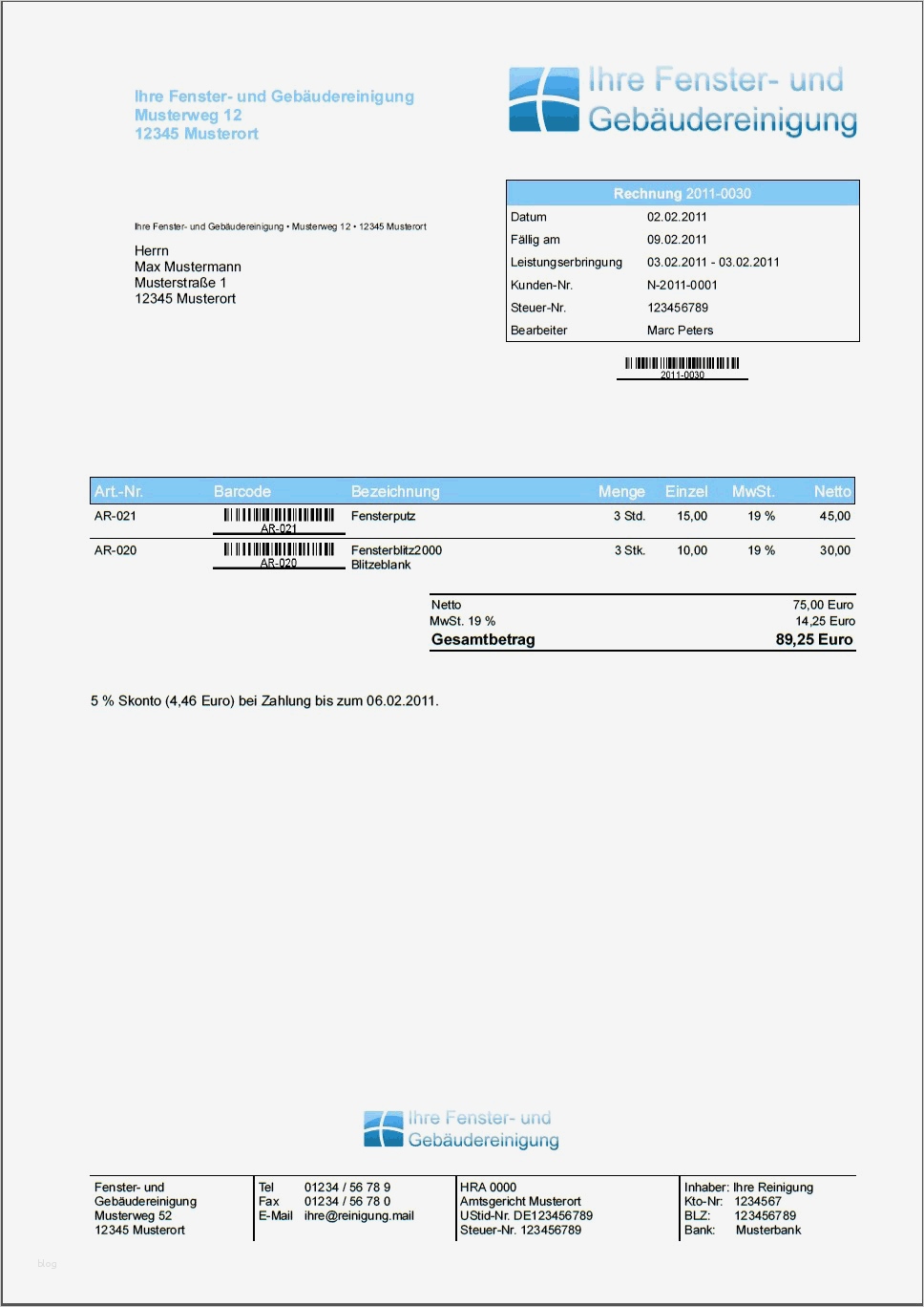 Rechnungen Vorlage Kostenlos Inspiration 5 Rechnung Miete Vorlage