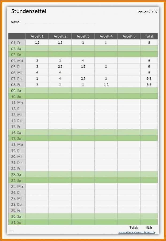 Regiebericht Vorlage Excel Kostenlos Cool 11 Stundenzettel Excel Vorlage Kostenlos