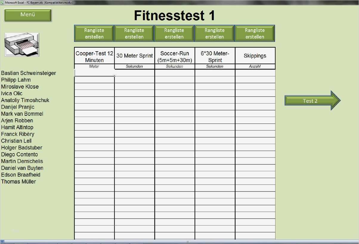 Register Vorlage 1 20 Best Of 20 Vorlage Trainingsplan