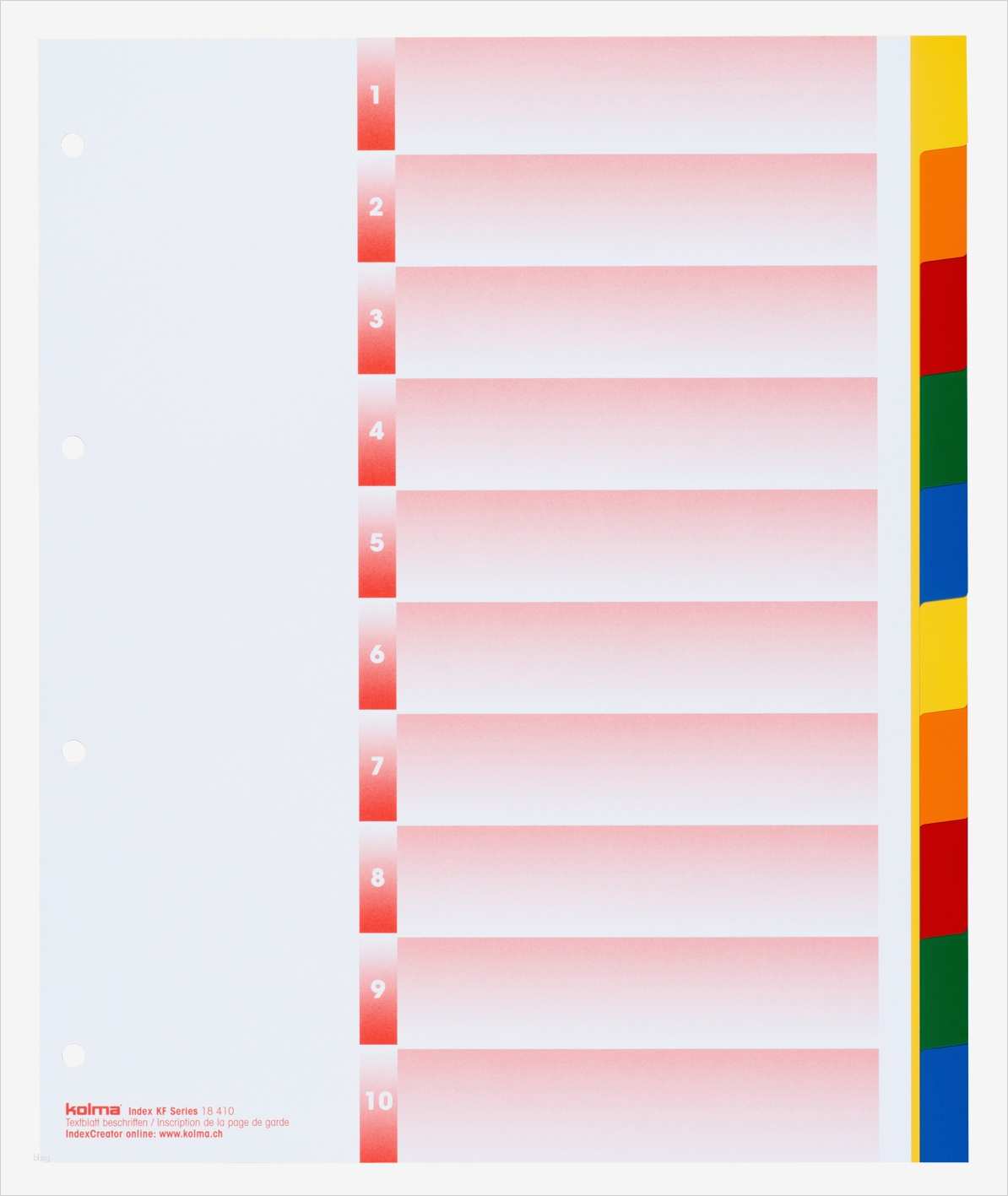 Register Vorlage 1 20 Wunderbar Register Xl Für Zeigebuchtaschen