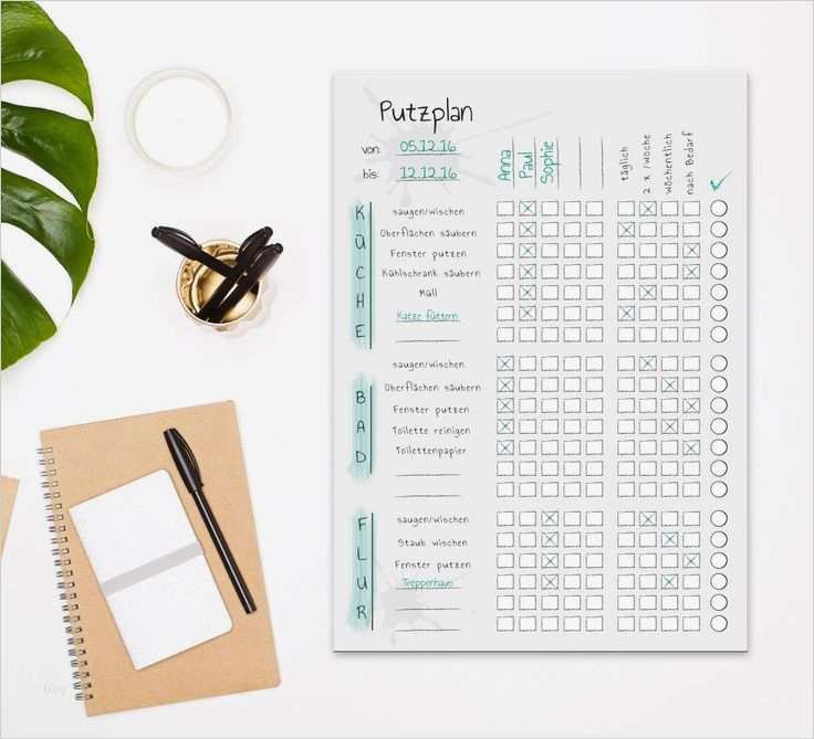 Reinigungsplan Hotel Vorlage Wunderbar Die 25 Besten Ideen Zu Putzplan Auf Pinterest