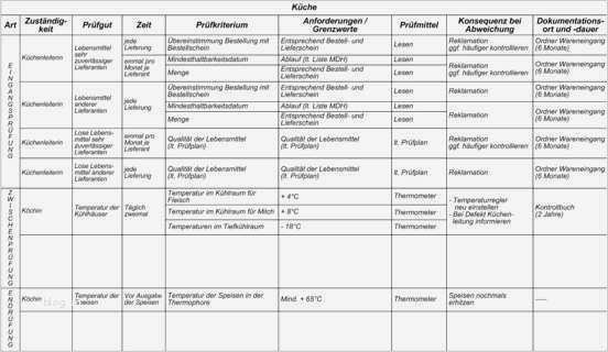Reinigungsplan Küche Gastronomie Vorlage Fabelhaft Niedlich Reinigungsplan Vorlage Frei Bilder Entry Level