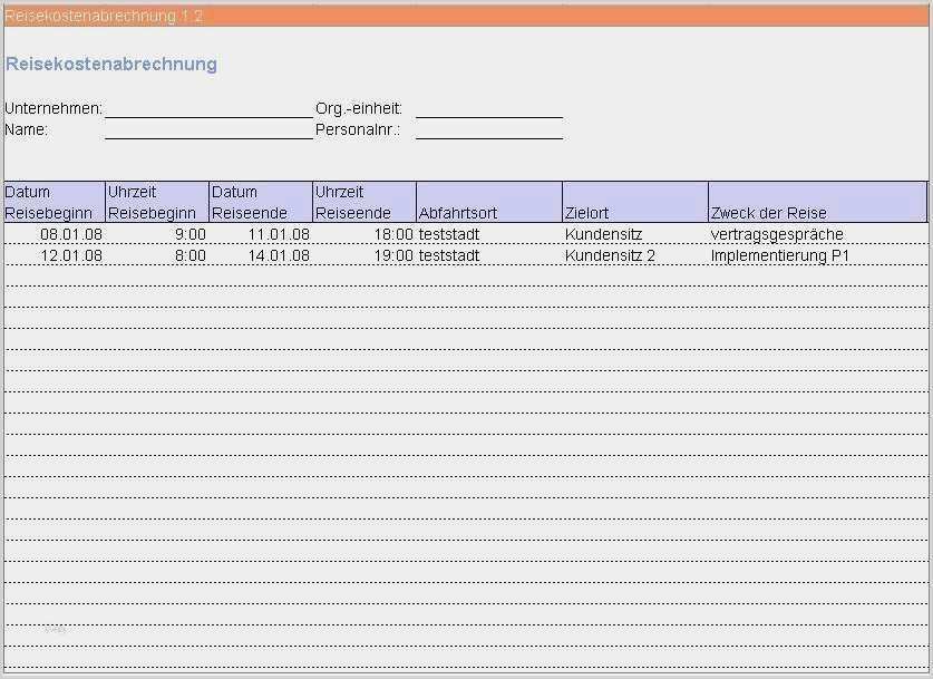 Reisekostenabrechnung 2017 Vorlage Kostenlos Angenehm Groß Excel Vorlagen Für Unternehmen Bilder Beispiel