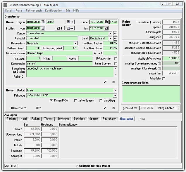 Reisekostenabrechnung 2017 Vorlage Kostenlos Erstaunlich Reisekostenabrechnung Download