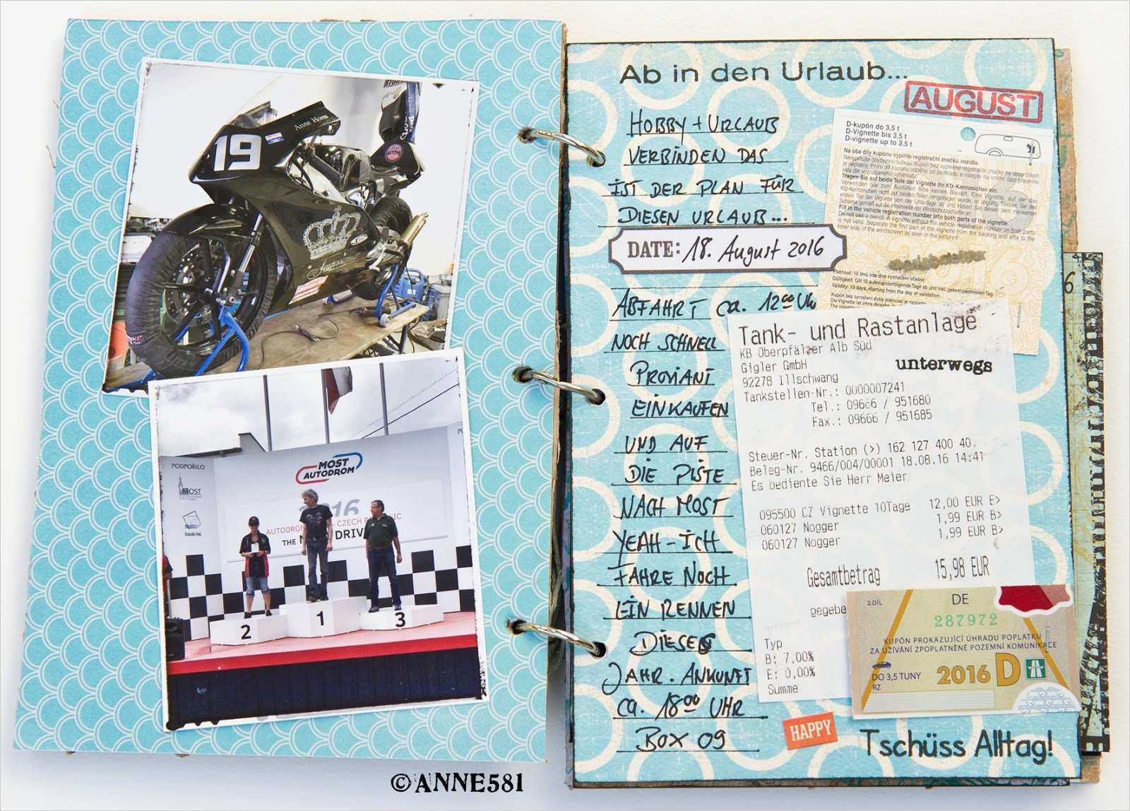 Reisetagebuch Selber Machen Vorlagen Neu Anne581 Kleines Reisetagebuch Aus Der Restekiste