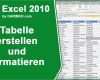 Rentabilitätsvorschau Excel Vorlage Kostenlos Gut Excel Tabelle Erstellen Und formatieren Tutorial Von
