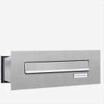 Renz Briefkasten Vorlage Bewundernswert 1er V2a Edelstahl Briefkastenanlage Für Mauerdurchwurf