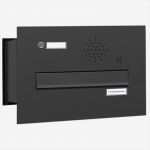 Renz Briefkasten Vorlage Elegant 1er Briefkastenanlage Mauerdurchwurf Klingel Ral 7016