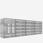 Renz Briefkasten Vorlage Erstaunlich 16er V2a Edelstahl Briefkastenanlage Für Aufputz