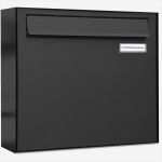 Renz Briefkasten Vorlage Erstaunlich 1er Briefkasten Anlage Tür Zaundurchwurf Ral 7016