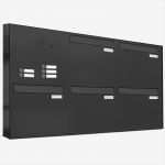 Renz Briefkasten Vorlage Erstaunlich 5er Briefkastenanlage Für Tür Zaundurchwurf Klingel Ral