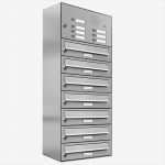 Renz Briefkasten Vorlage Fabelhaft 7er Premium Edelstahl Briefkastenanlage Für Aufputz