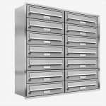 Renz Briefkasten Vorlage Inspiration 14er 2x7 Premium Edelstahl Briefkastenanlage Für Unterputz