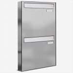 Renz Briefkasten Vorlage Inspiration 2er 1x2 V2a Edelstahl Briefkasten Anlage Tür