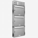 Renz Briefkasten Vorlage Luxus 3er Premium Edelstahl Briefkastenanlage Für Unterputz