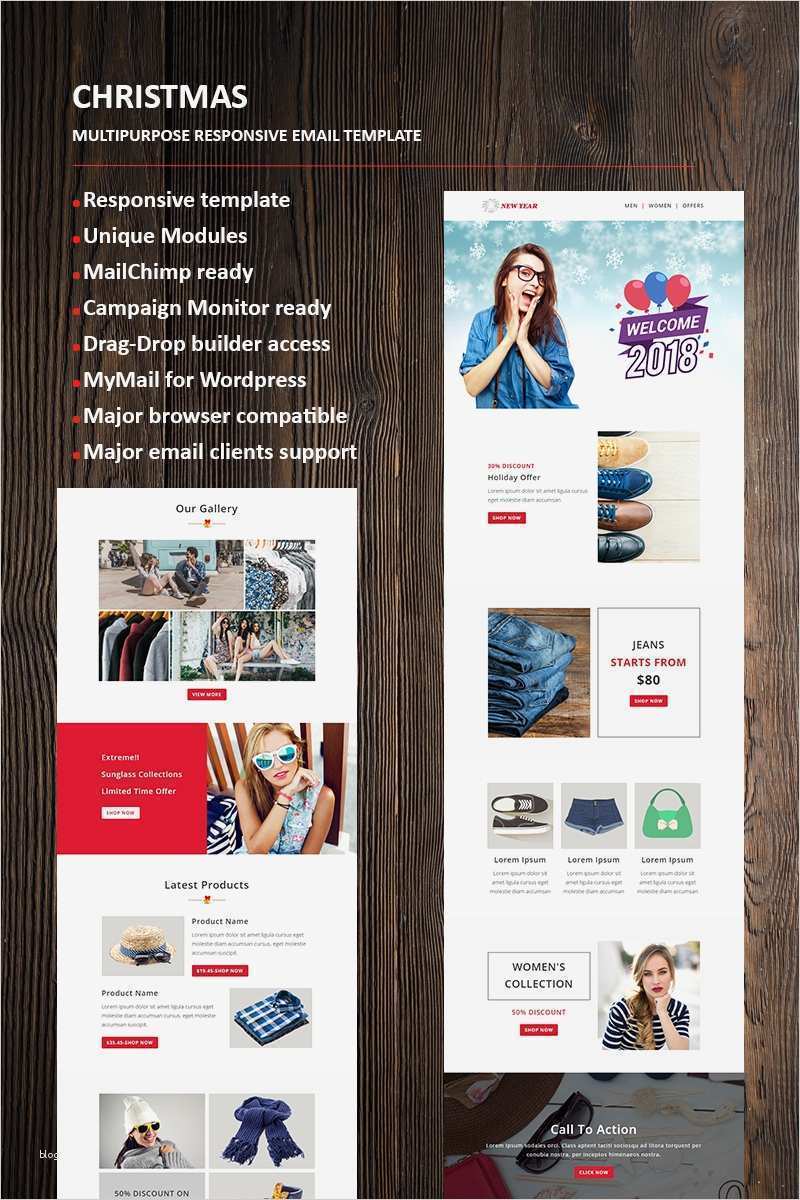 Responsive Newsletter Vorlage Bewundernswert Newsletter Vorlage Für Business Und Dienstleistungen