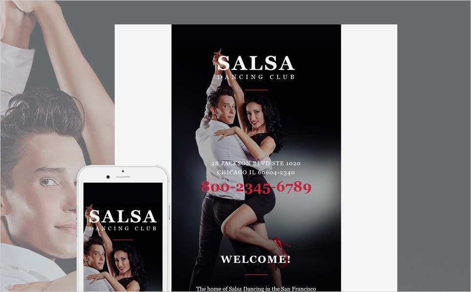 Responsive Newsletter Vorlage Genial Newsletter Vorlage Für Tanzstudio