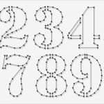 Rezepte Schreiben Vorlage Erstaunlich Zahlen Vorlage Für Fadenbilder Basteln