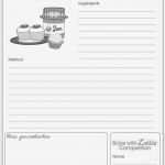 Rezepte Schreiben Vorlage Schönste Gemütlich Vorlage Für Rezepte Zeitgenössisch