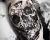 Rocker Tattoos Vorlagen Erstaunlich Clock Skull Tattoo