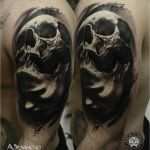 Rocker Tattoos Vorlagen Großartig Black and Grey Skull Tattoo by A D Pancho Rock Roll