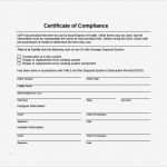 Rohs Bestätigung Vorlage Neu 13 Certificate Of Pliance Samples