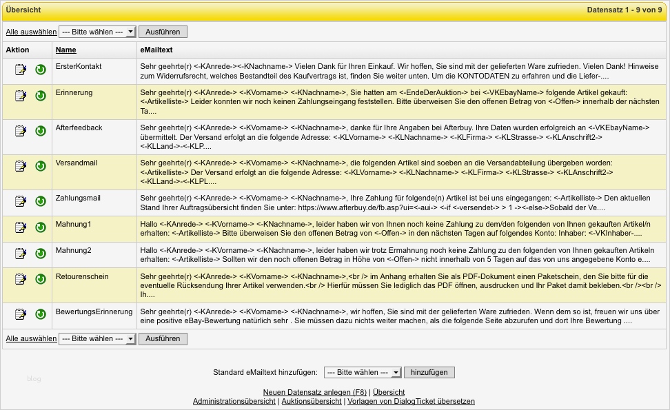 Rücknahmebedingungen Ebay Vorlage Luxus Mahnwesen Verkäufe Mahnwesen Die after Dokumentation