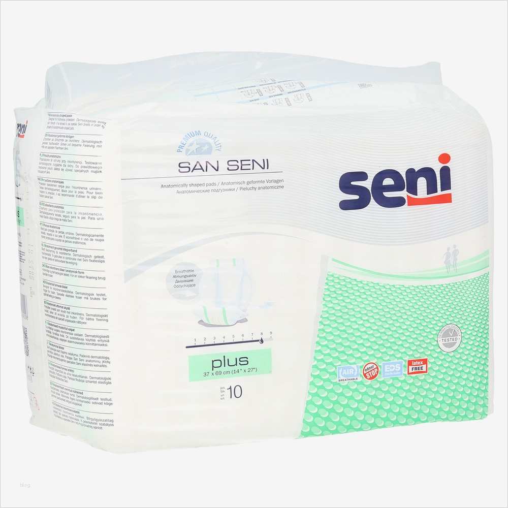 San Seni Plus Vorlagen Elegant San Seni Plus Anatomische Vorlagen Nacht Gr 3 10 Stück