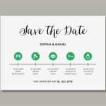 Save the Date Email Vorlage Geburtstag Angenehm Save the Date Karte Timeline