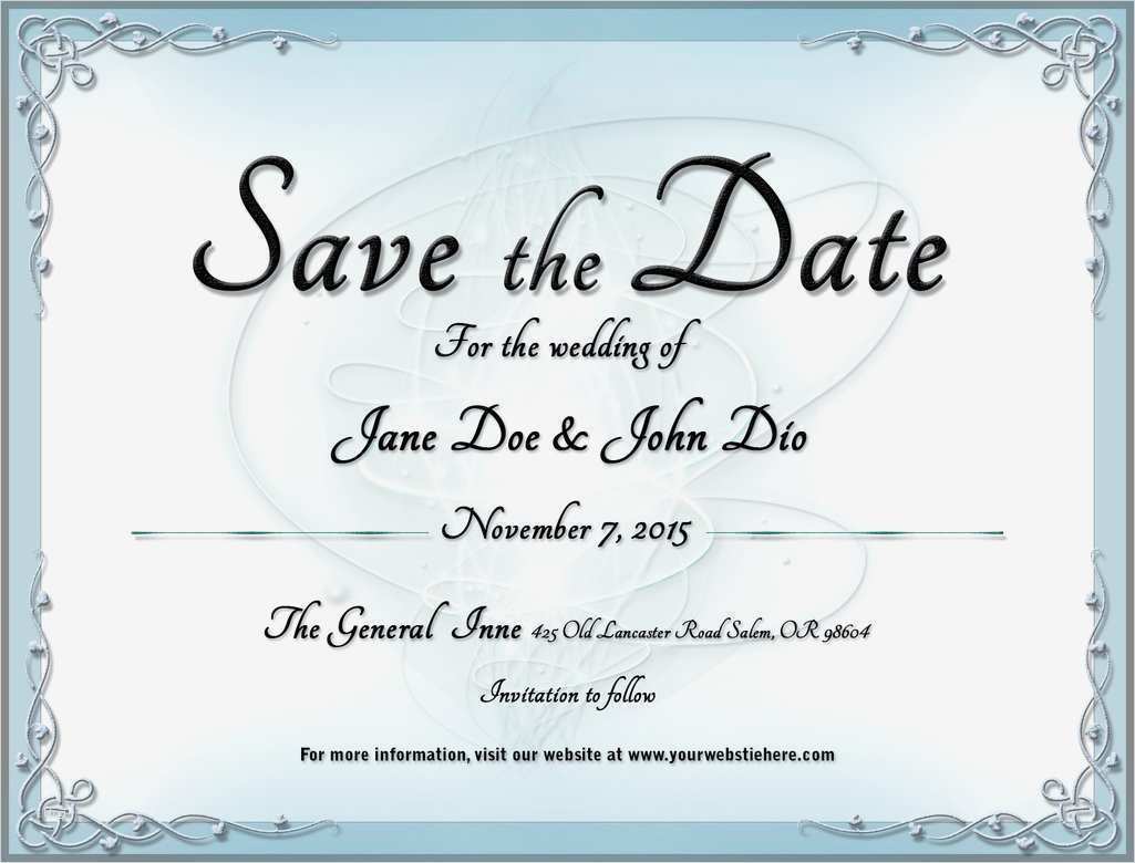 Save the Date Email Vorlage Geburtstag Wunderbar Wedding Save the Date Template 2 by Mikallica On Deviantart