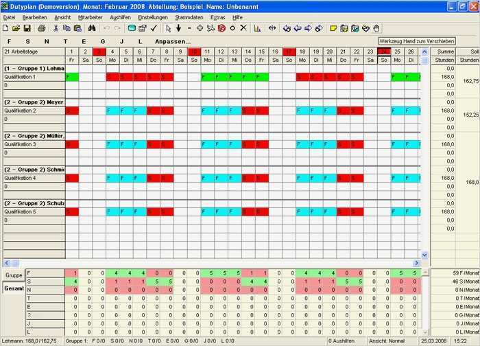 Schichtplan Excel Vorlage 3 Schichten Erstaunlich Dutyplan Download