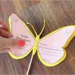 Schmetterling Einladung Basteln Vorlage Erstaunlich Einladungskarte Schmetterling Zum Selberbasteln