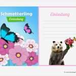 Schmetterling Einladung Basteln Vorlage Fabelhaft Einladung Schmetterling Basteln Kostenlose Vorlagen