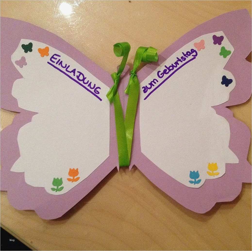 Some Carrots & Peas Blog Einladungskarten Schmetterling