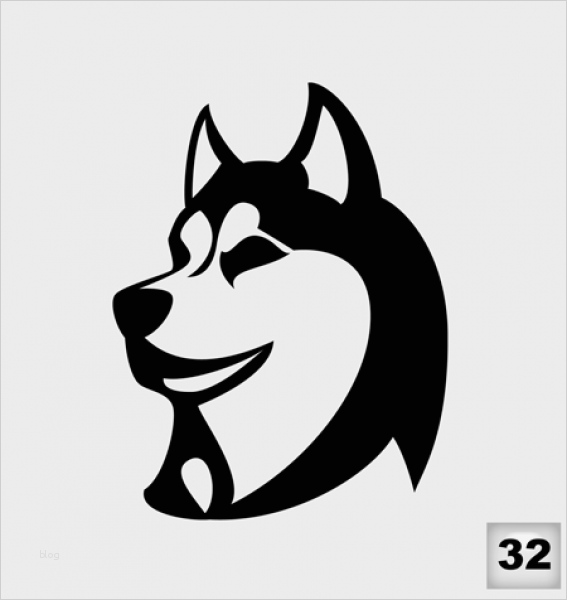 Schmink Schablonen Vorlagen Großartig Hunde Kopf Tattoo Schablone