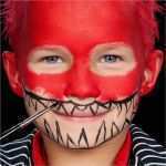 Schmink Schablonen Vorlagen Neu Monster Schminken Für Kinder Halloween