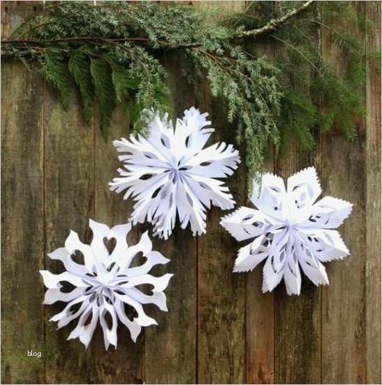 Schneekristalle Vorlagen Schneiden Cool Kreative Schneeflocken Basteln 50 Einfache Ideen Für