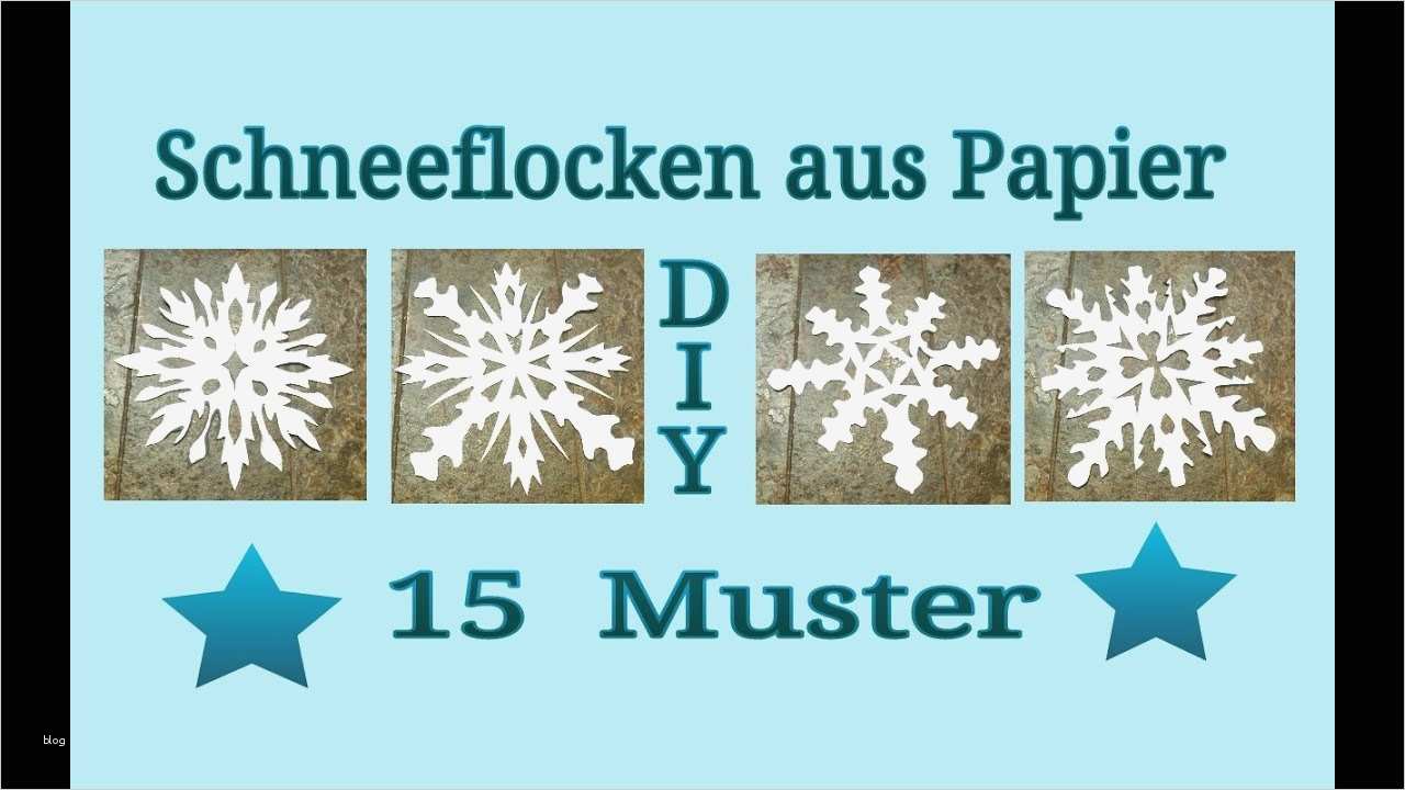 Schneekristalle Vorlagen Schneiden Einzigartig Schneeflocken Aus Papier Schneiden