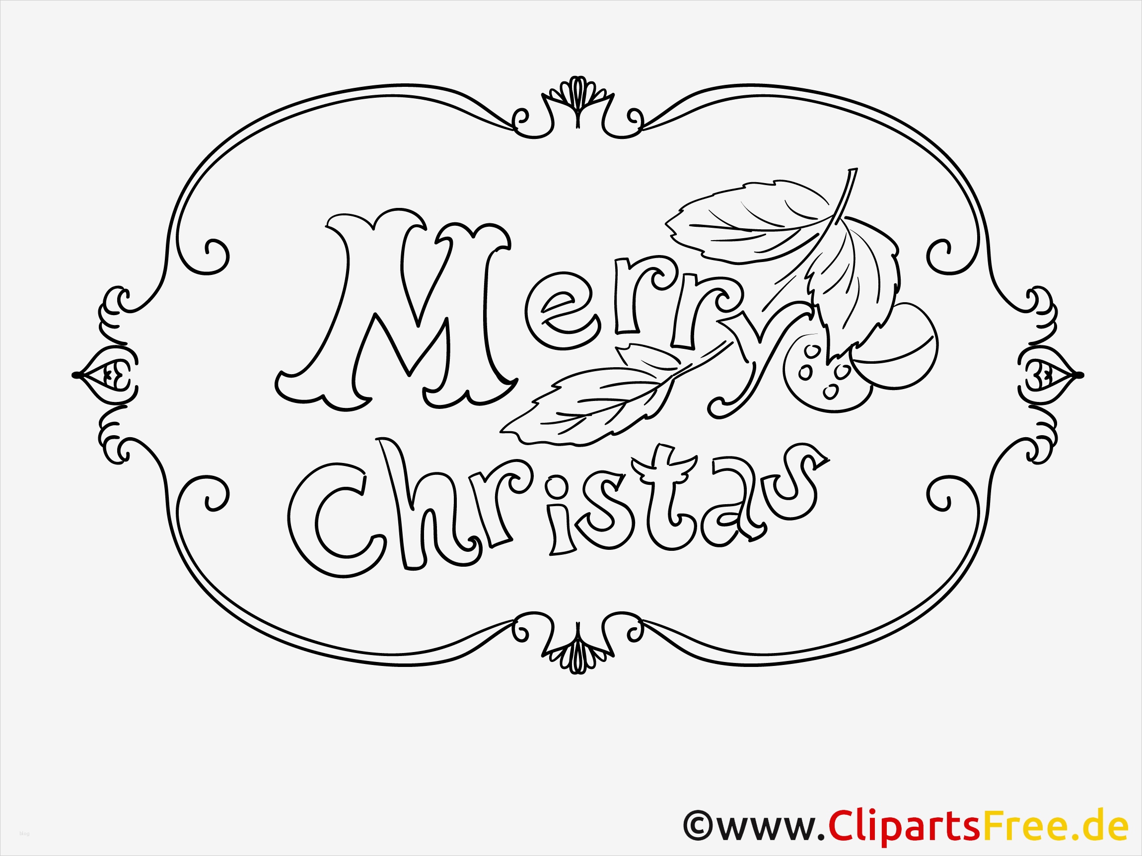 Schrift Vorlagen Kostenlos Elegant Merry Christmas Schrift Zum Drucken Und Ausmalen