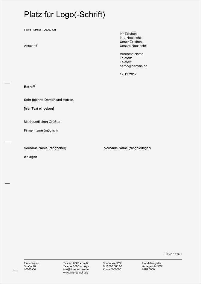 Schriftliches Angebot Vorlage Gut Din Anschreiben Brief