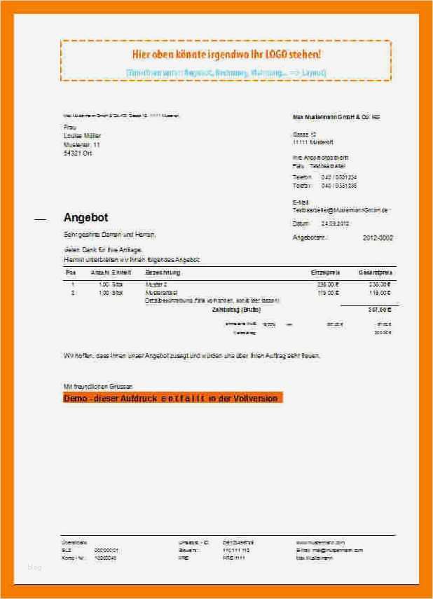 Schriftliches Angebot Vorlage Hübsch Fantastisch Beispiel Technische Angebotsvorlage